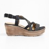 Black Grace platform sandals by Le Confort
